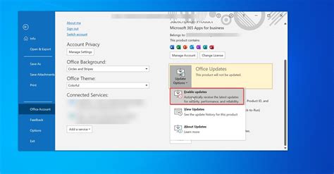 office automatic updates 2.0
